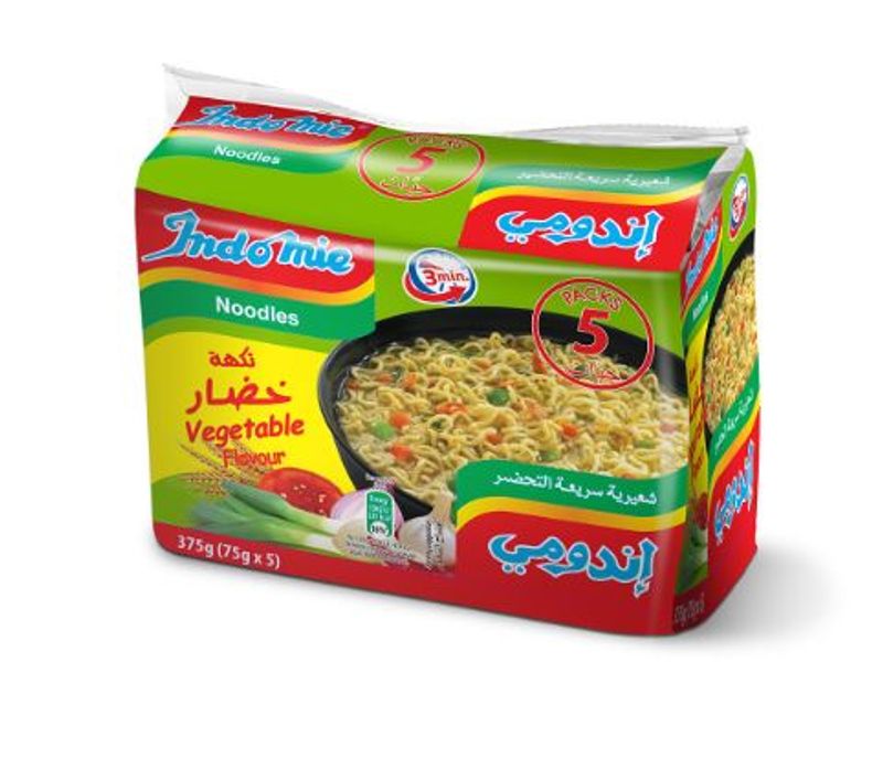 Indomie Vegetable Noodles 75g*5st./ Halal
