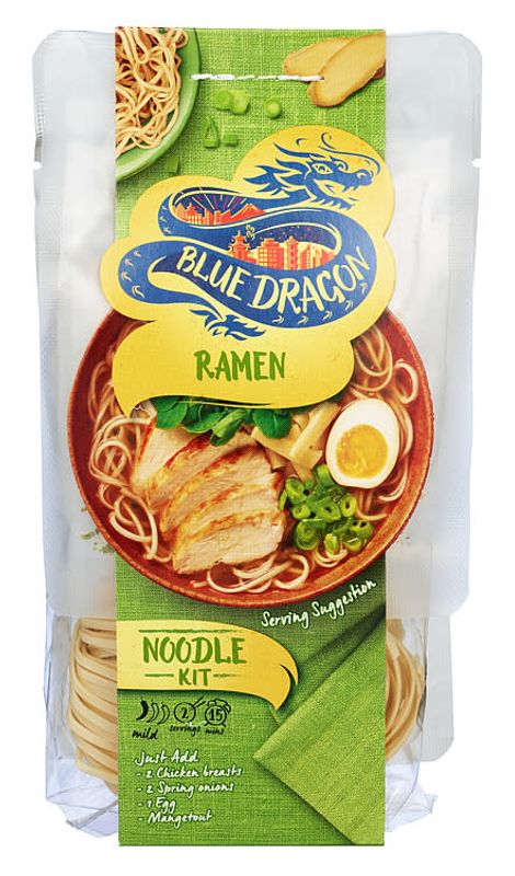 Blue Dragon Ramen Noodle KIT 201g./Dato