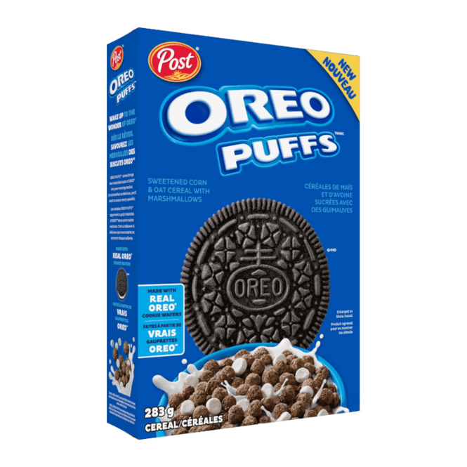 Hovedbilde Post Oreo Puffs Cereal 283g.