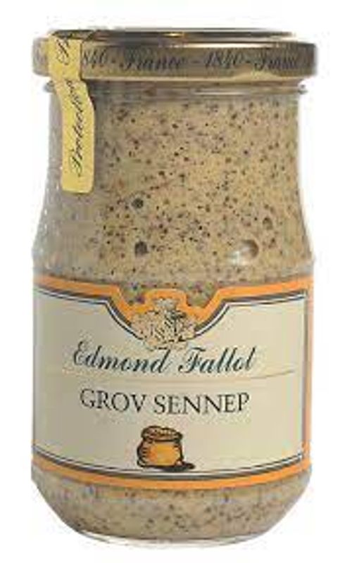 Fallot dijon sennep grov 205g.