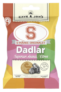 Hovedbilde S-M&Auml;RKE DADLAR SUR Ananas& CITRON 50g.