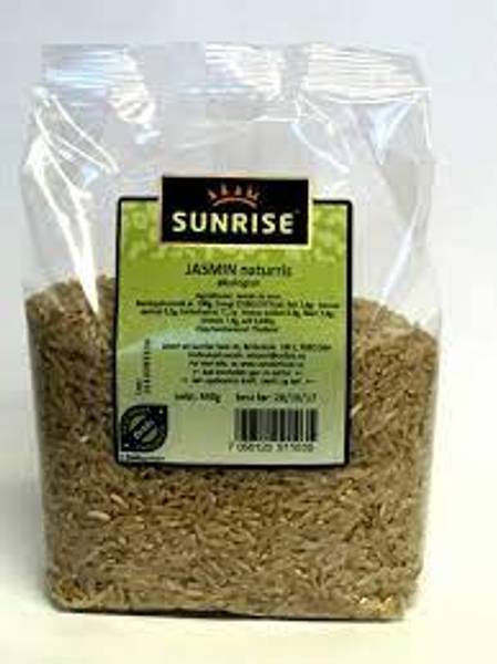 Jasmin Naturris kologisk Sunrise 450g.