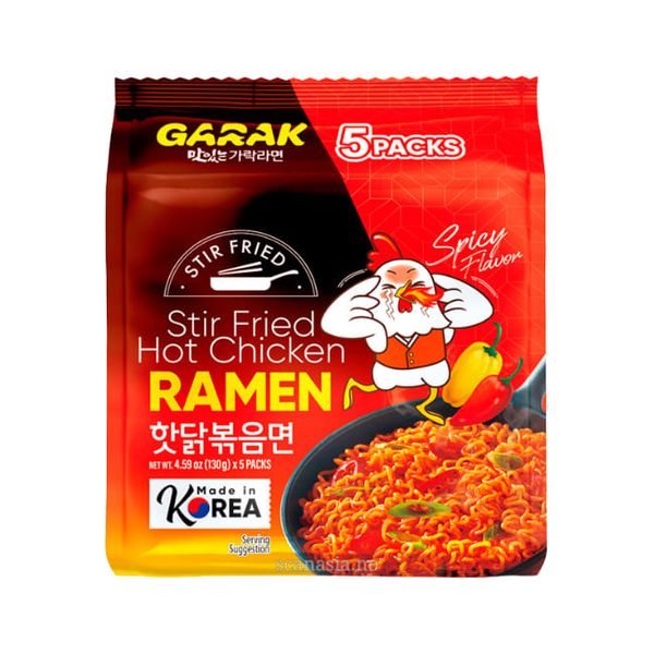 Garak Stir Fried Hot Chicken Ramen 130g*5st.