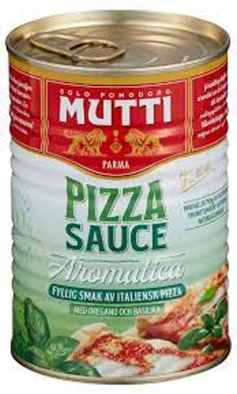 Mutti pizzasaus m/krydder 400g.