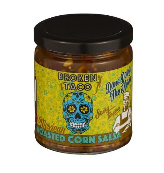 Hovedbilde Broken Taco Mexican Roasted Corn Salsa 250g.