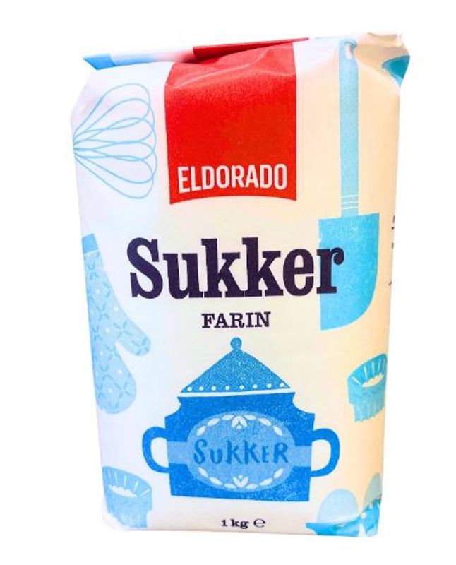 Sukker Farin Eldorado 1kg.