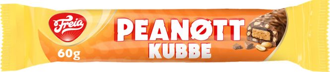 Hovedbilde Peanøtt Kubbe Freia 60g. /Dato