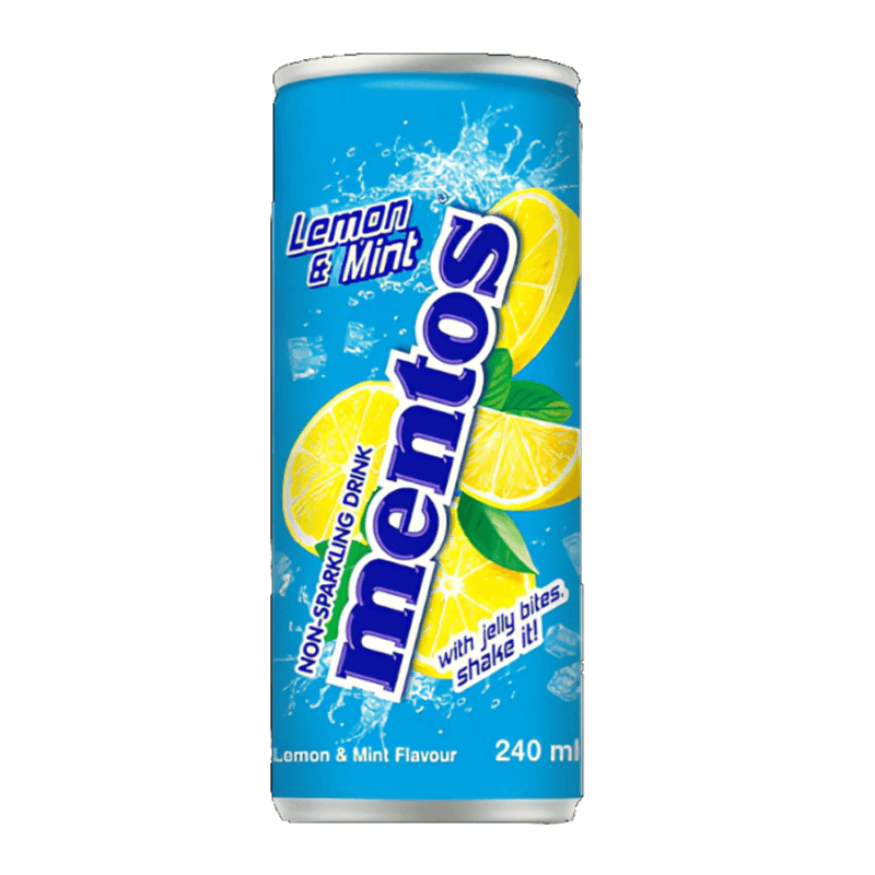 Mentos Lemon & Mint Soda 240ml/Dato