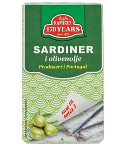 Hovedbilde Ramirez Sardiner i Olivenolje 124.