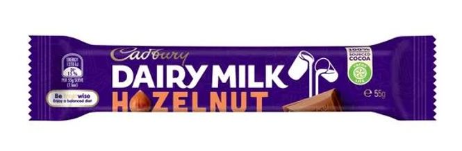 Hovedbilde Cadbury's Dairy Milk Hazelnut  55g. ...