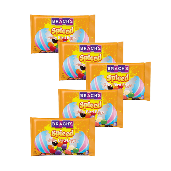 5st* Brach's Spiced Jelly Bird Eggs 9oz (255g). Mexico