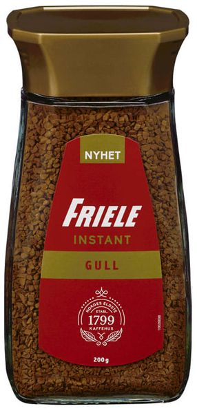 Friele Instant Gull Kaffe 200g.