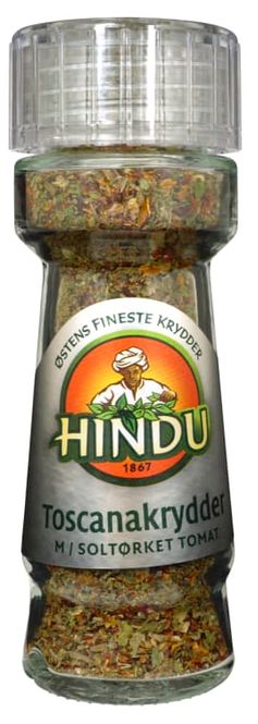 Hovedbilde Hindu Toscanakrydder Kvern 34g.
