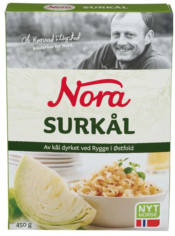 Surkål Nora 450g.