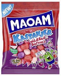 Hovedbilde Maoam Kastajer Wild Red Berries 120g.