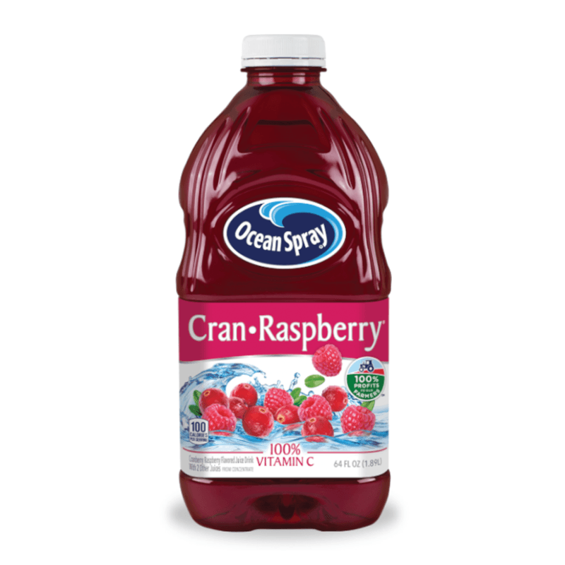 Ocean Spray Cran-Raspberry Juice 1.89L. USA/Dato