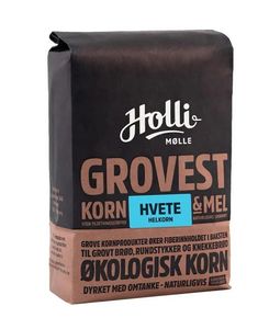 Hovedbilde Holli M&oslash;lle Hvete Helkorn &Oslash;kologisk 1kg.