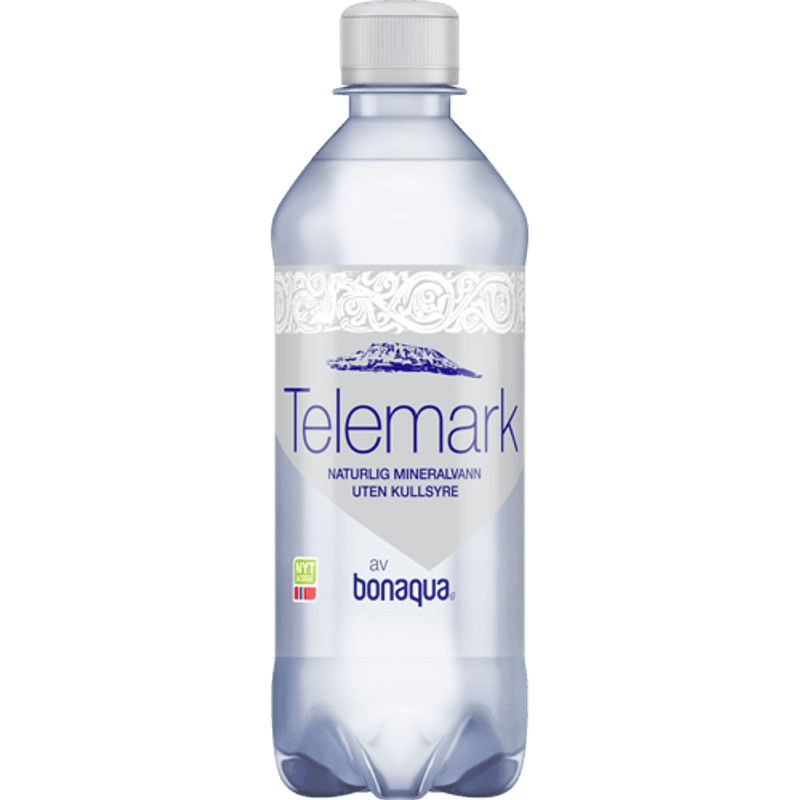 Telemark Naturell Uten Kullsyre 500ml. m/Pant 2kr.