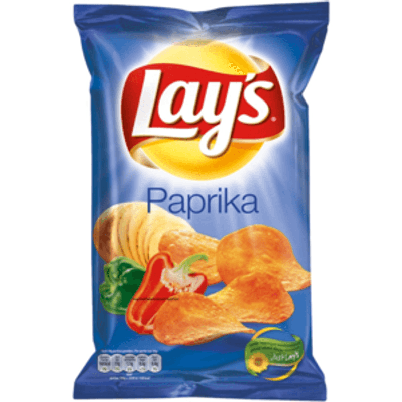 LAYS CHIPS PAPRIKA 175G.