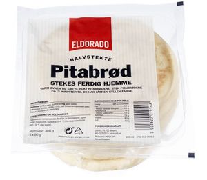 Hovedbilde Pitabr&oslash;d Eldorado 400g.