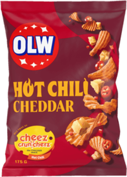 OLW HOT CHILI CHEDDAR 175g.