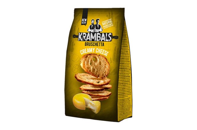 Hovedbilde Bruschetta Creamy Cheese Krambals 70g.