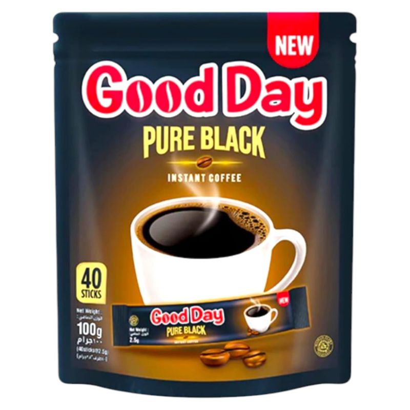 Good Day Pure Black Instant Coffee 100g.